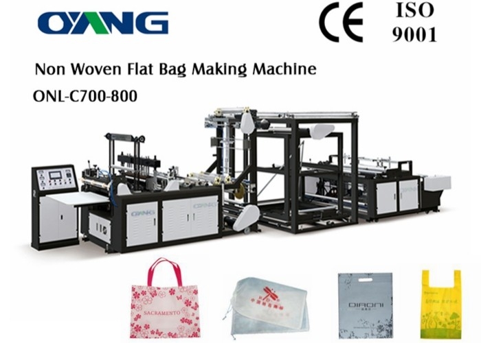 U multifuncional - Corte os sacos não tecidos que fazem a máquina com 5 grupos ultra-sônica