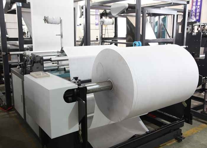 Sacos não tecidos de Full Auto da operação do tela táctil que fabricam a máquina 30-100 G/M