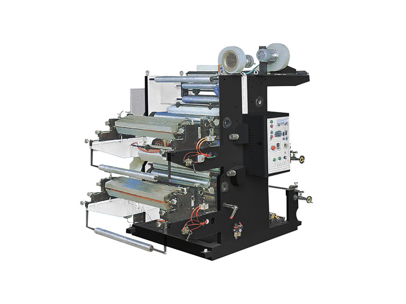 Água - máquina de impressão Flexographic baseada com o eixo de ar que rebobina 2,38 milímetros