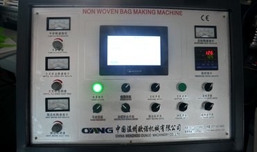 Segure a máquina da fabricação do saco liso/máquina não tecida ultrassônica do saco