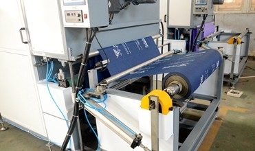 Únicos máquina de impressão da tela da cor/rolo não tecidos automatizados para rolar o equipamento de impressão da tela