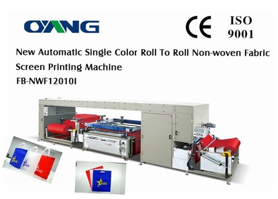 Máquina de impressão não tecida ultra-sônica FB-NWF12010I dos sacos da precisão