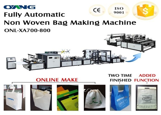 700 sacos não tecidos automatizados modelo que fazem a aprovação do ISO do CE da máquina