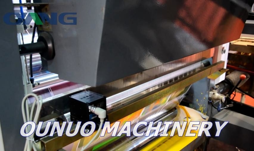 Máquina de impressão poderosa da rotogravura de 8 cores pela primeira vez com a impressão contínua 1250 milímetros